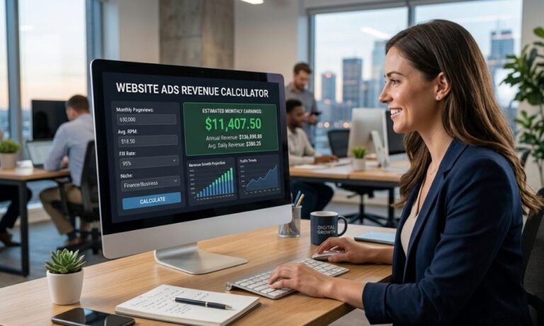 website ads revenue calculator